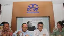 Indonesia Corruption Watch (ICW) menggelar diskusi tentang wacana pemberian remisi oleh Kemenkumham di Kantor ICW, Jakarta, Selasa (24/3/2015). (Liputan6.com/Helmi Afandi)