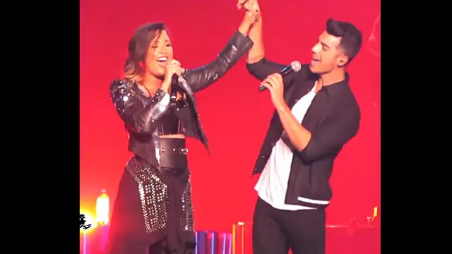 Demi Lovato dan Joe Jonas.