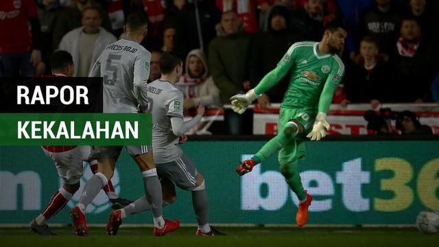 Berita video nilai rapor para pemain Manchester United saat kalah dari Bristol City di Piala Liga Inggris 2017-2018, Rabu (21/12/2017).