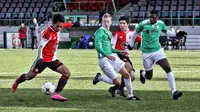 Yussa Nugraha (kiri), pesepak bola muda asal Solo yang bermain di SC Feyenoord C1, mengungkapkan rahasia di balik penampilan impresifnya sejauh ini. (Istimewa)