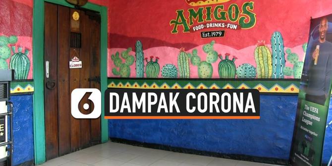VIDEO: Cegah Penyebaran Corona, Restoran Amigos Ditutup 2 Minggu