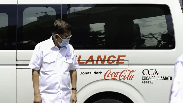 Ketua Umum Palang Merah Indonesia, Jusuf Kalla.