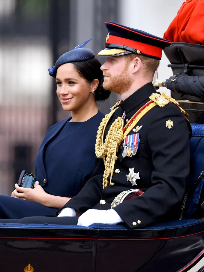Meghan Markle di Trooping the Colour 2019