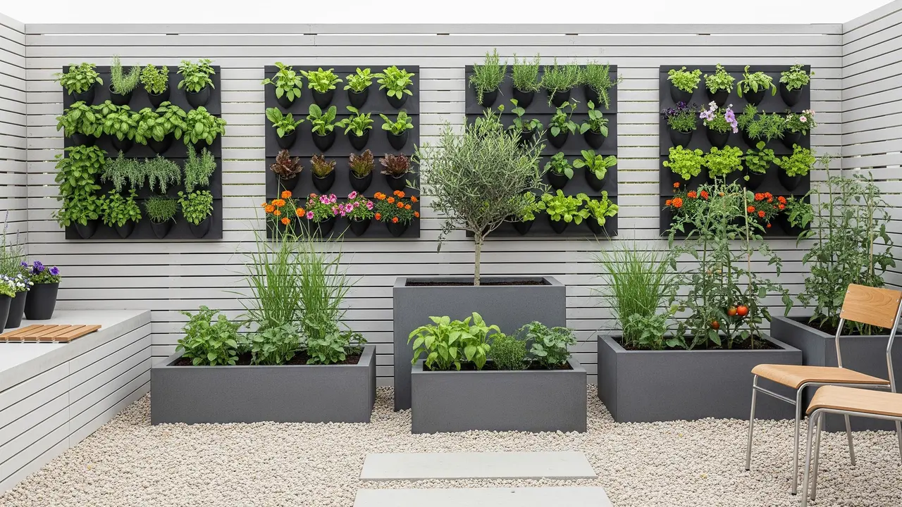 Model Kebun Mini untuk Keluarga Sibuk