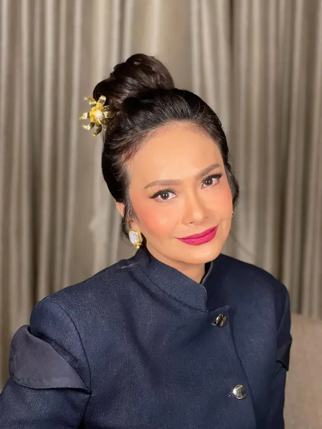 Potret Ersa Mayori di acara Halal Bihalal dan Hut ke-57 Freeport (Sumber: Instagram/@ersamayori)