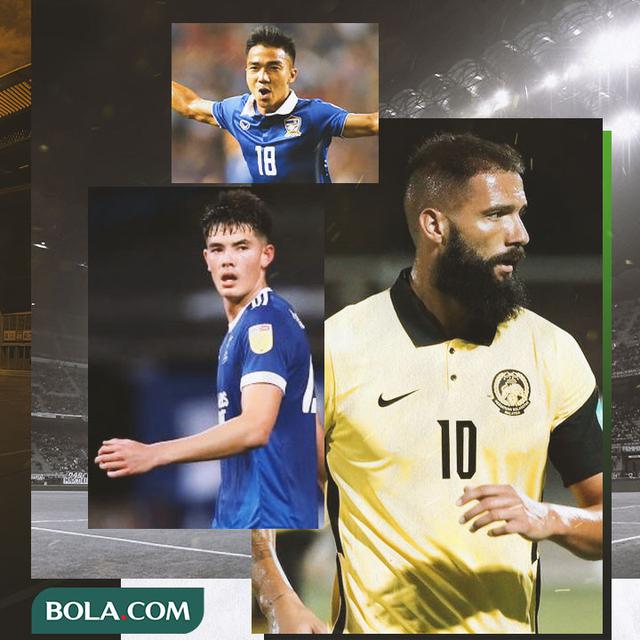 Ilustrasi - Elkan Baggott, Chanathip Songkrasin, Liridon Krasniqi