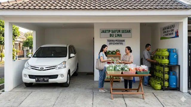 Kombinasi 2 Ide Usaha di Garasi Rumah Tanpa Mengganggu Area Parkir