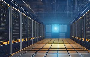 Ilustrasi tambang Kripto. (Foto By AI)