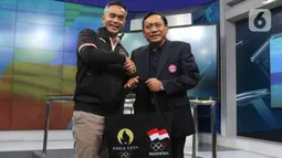 SCM (Surya Citra Media Tbk) di bawah naungan EMTEK Grup dipercaya sebagai Official Broadcaster atau pemegang Hak Siar Olimpiade Paris 2024. (Liputan6.com/Herman Zakharia)