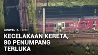 Dua Kereta Bertabrakan di Inggris, Satu Tewas dan Puluhan Penumpang Luka