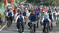 Menpora Imam Nahrawi turut meramaikan Sepeda Nusantara di Kebumen (dok: Kemenpora)