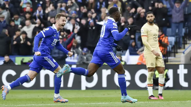 Foto: Bangkit di Liga Inggris, Chelsea Bungkam Tuan Rumah Leicester City