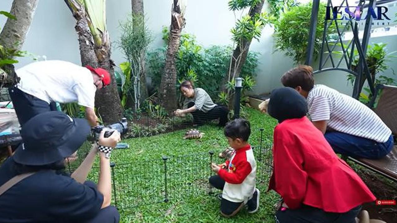 7 Potret Taman Rumah Lesti Kejora yang Minimalis dan Asri, Jadi Spot Favorit bareng Keluarga