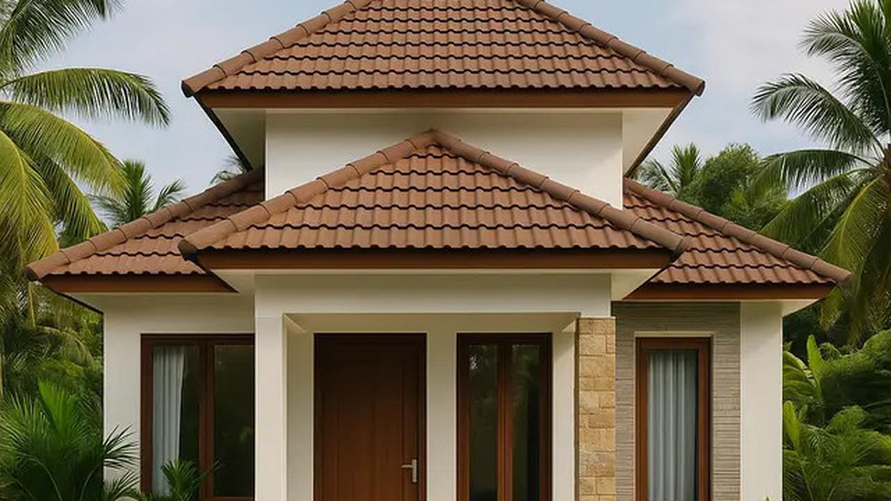 8 Model Rumah 6x9 Atap Kombinasi Pelana dan Limas, Desain Hunian Modern dan Elegan di 2025