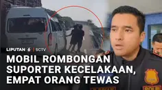 Mobil Rombongan Suporter PSS Sleman Kecelakaan, Empat Orang Tewas