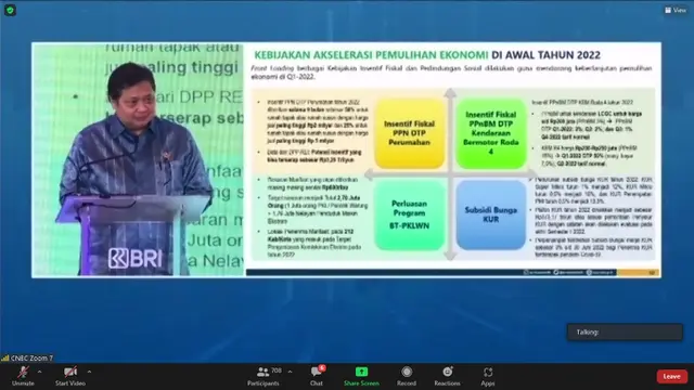 Menteri Perekonomian Airlangga