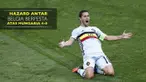 Eden Hazard berhasil membawa Belgia melaju ke babak perempat final Piala Eropa 2016 usai mengalahkan Hungaria 4-0