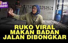 CEK LOKASI: Penampakan Puluhan Tahun Ruko di Pluit Makan Badan Jalan, Bikin RT Marah