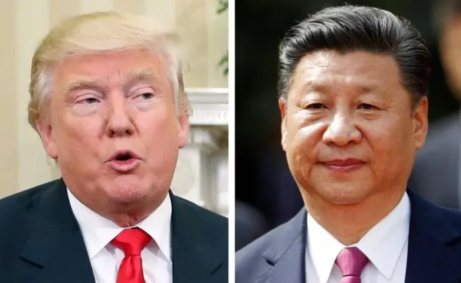 Donald Trump dan Xi Jinping (AP)
