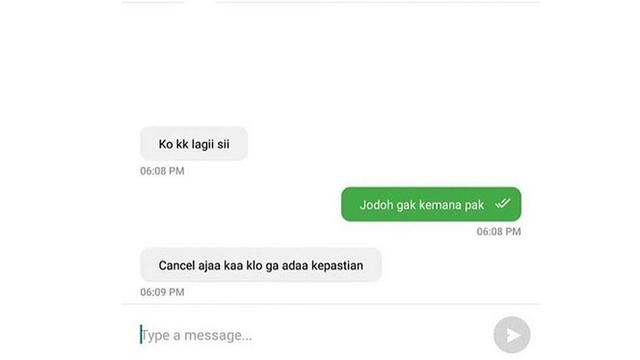 Chat Iseng 5 Driver Ojol saat Terima Orderan Ini Bikin Geregetan