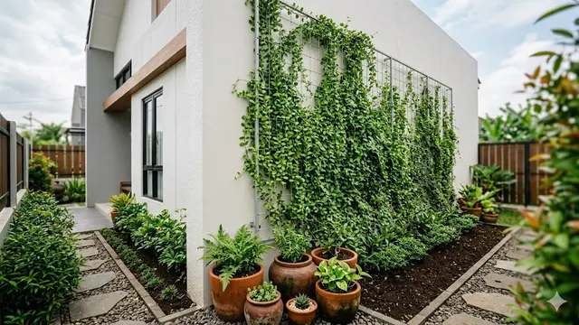 Ide Kebun Rambat Mini di Samping Rumah