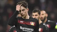 Gelandang remaja Bayer Leverkusen Kai Havertz. (AP Photo/Marius Becker)