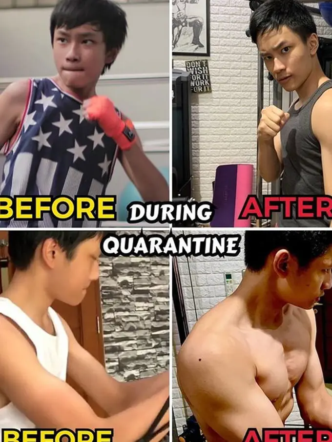 Azka Corbuzier dulu imut sekarang punya badan kekar