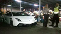 Lamborghini Ini Diamankan Polisi di SCBD Sudirman