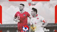 Piala AFF - Vietnam Vs Timnas Indonesia - Do Hung Dung Vs Marc Klok (Bola.com/Adreanus Titus)