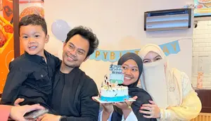 Akur, Wardatina Mawa dan Insanul Fahmi Bersama Rayakan Ultah Anak