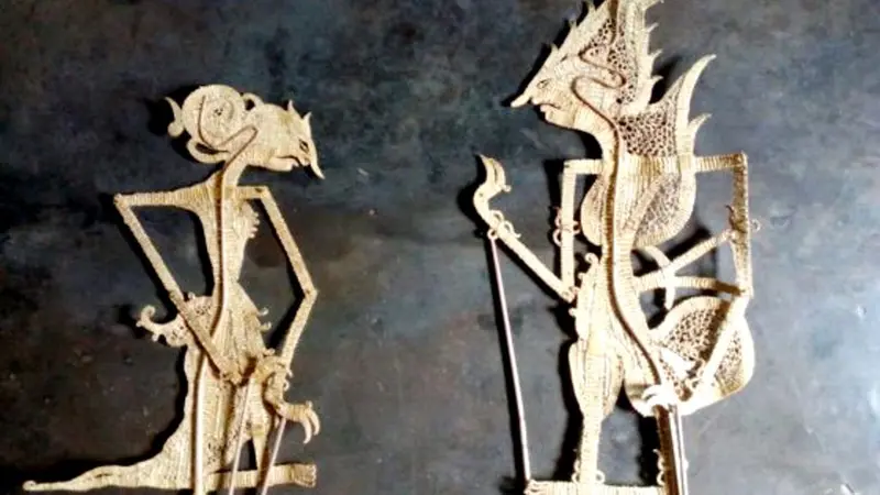 Wayang suket. (Foto: Liputan6.com/Dinkominfo PBG/Muhamad Ridlo)