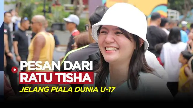Berita Video, Ratu Tisha berikan pesan jelang Piala Dunia U-17 2023 pada Minggu (15/10/2023)