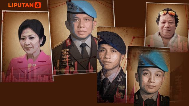 Banner Infografis Polri Pakai Lie Detector Periksa Seluruh Tersangka Kasus Pembunuhan Brigadir J. (Liputan6.com/Trieyasni)