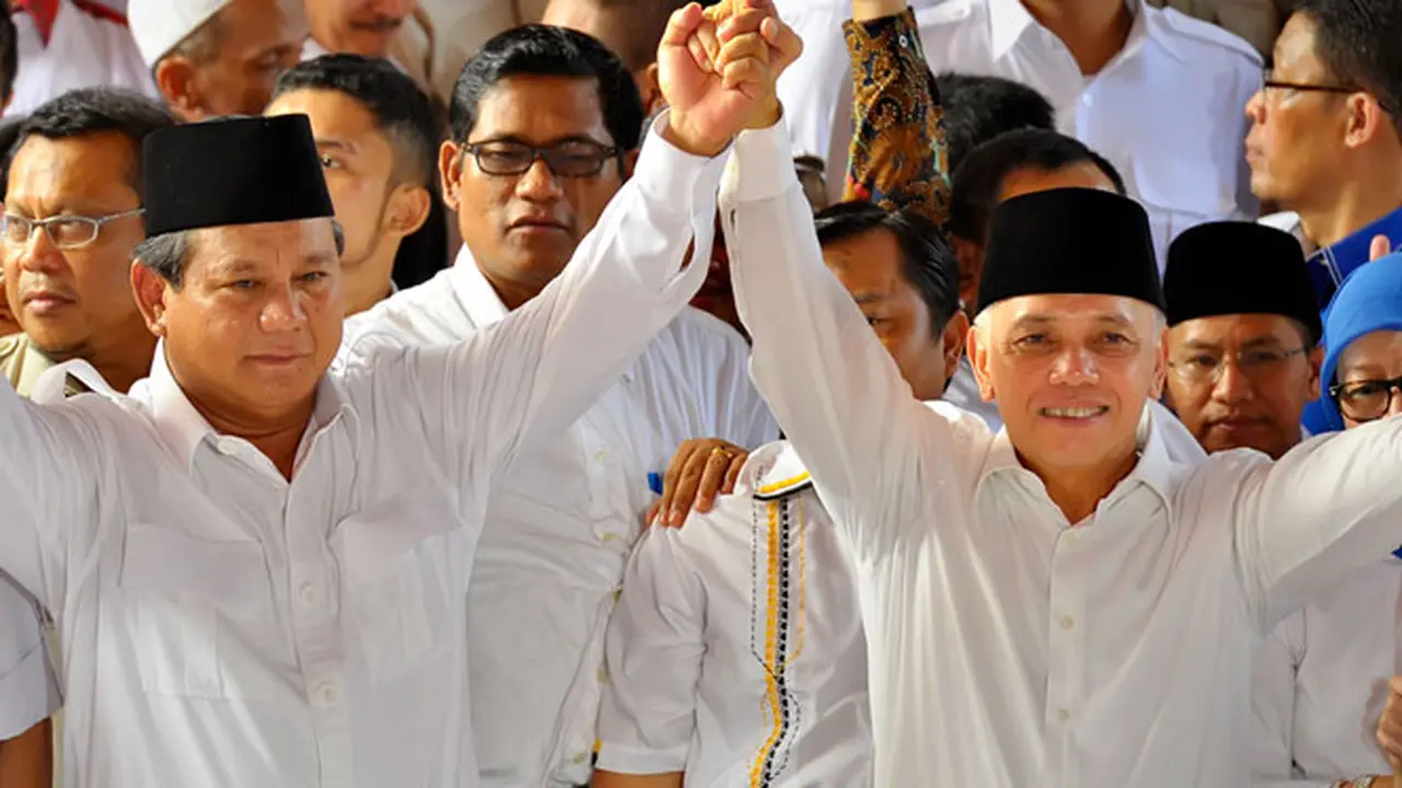 Prabowo Pasca Deklarasi