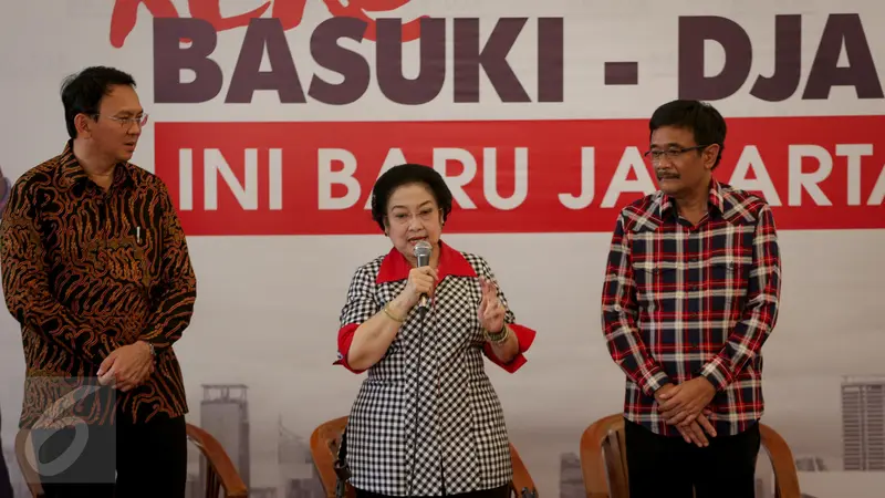 Arahan Megawati untuk Pendukung Ahok - Djarot di Pilkada DKI 2017