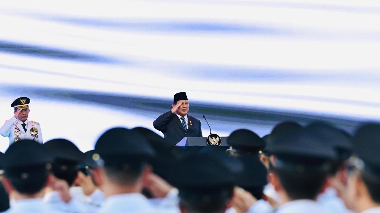 Prabowo lantik kepala daerah di Istana Merdeka