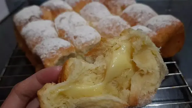 Resep Milky Bun Roti Sobek ala Jepang @maktyas