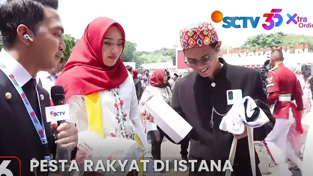 Isi Souvenir HUT RI ke-80 di Istana