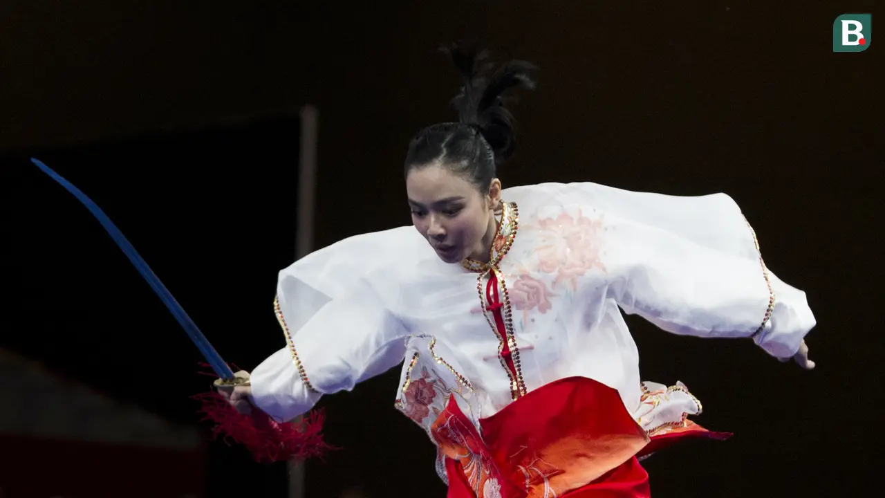 Wushu Putri Indonesia : Lindswell Kwok