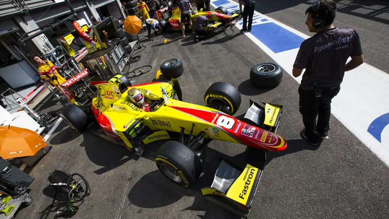 Pembalap Pertamina Campos Racing Sean Gelael (GP2 Media Service)