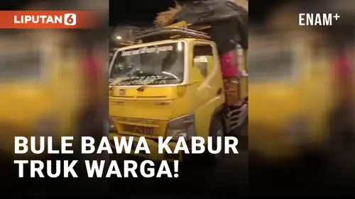 VIDEO: Bawa Kabur Truk, WNA di Bali Dikeroyok Warga