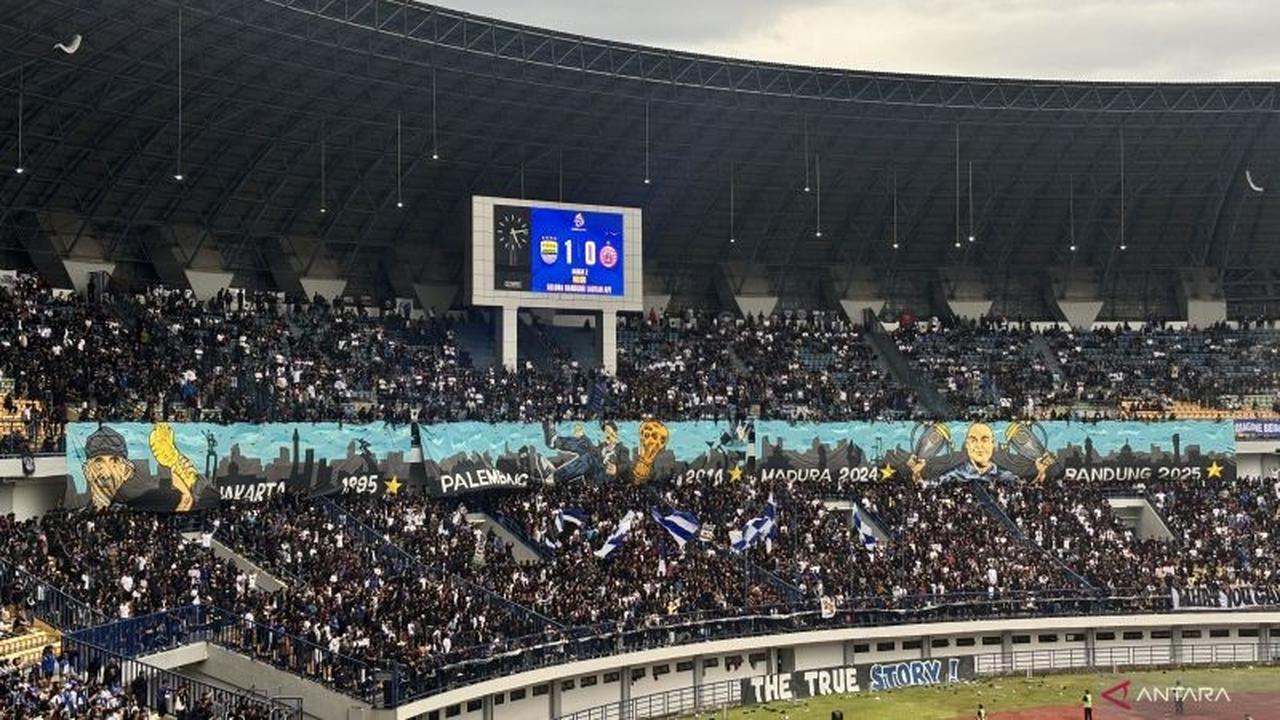 Persib Bandung Kunci Juara Paruh Musim Liga Super Usai Taklukkan Persija 1-0