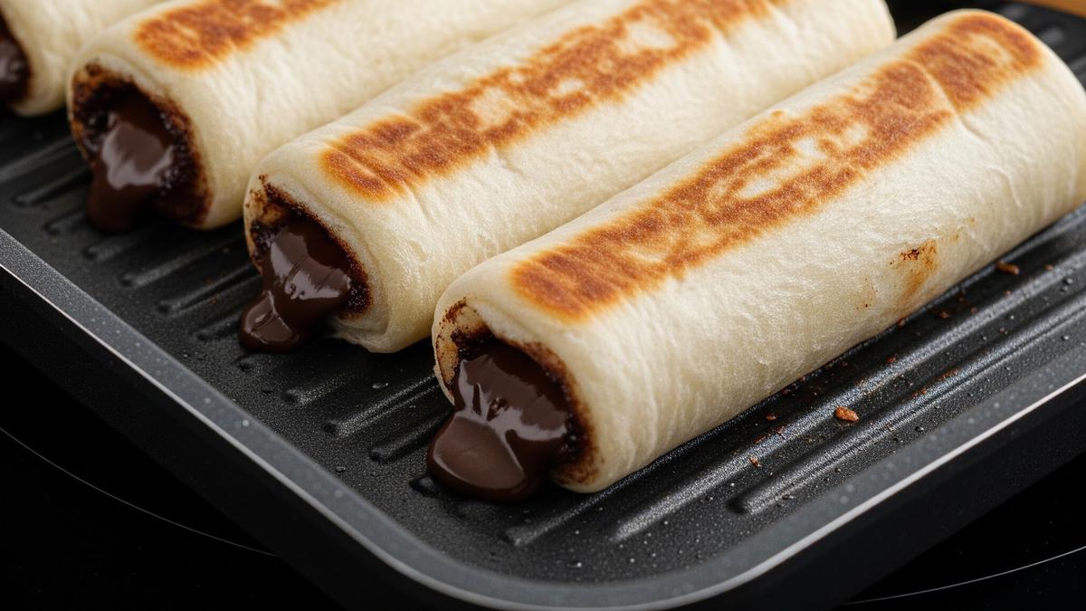 Resep Roti Tawar Gulung Cokelat di Teflon yang Lembut dan Lumer di Mulut