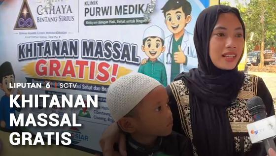 Antusias! Warga Serbu Program Khitan Massal Gratis di Bogor