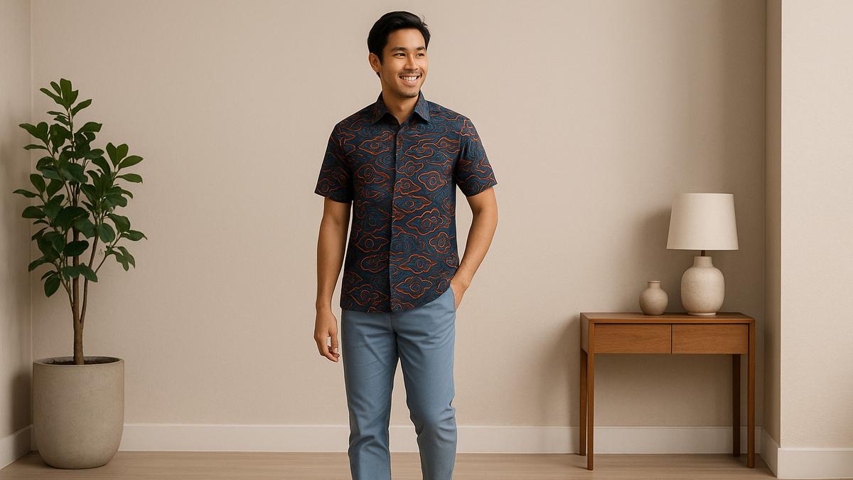 Pria Tampil Gagah dengan 7 Padu Padan Batik dan Jeans untuk Gaya Casual yang Trendi