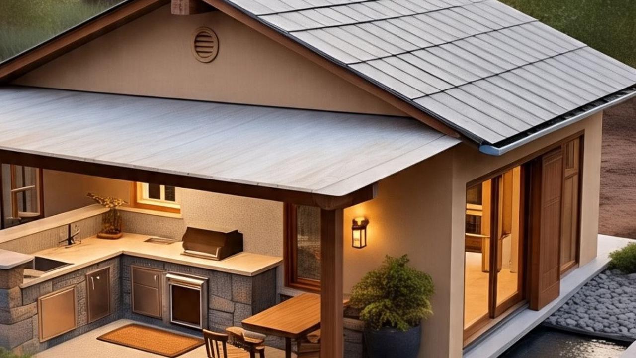 7 Inspirasi Model Rumah Sederhana dengan Dapur Outdoor, Desain Estetik dan Kekinian 2025