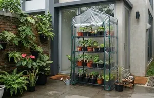 Cara Membuat Greenhouse Mini dari Rak dan Plastik Transparan, Bisa Dibuat dengan Budget Terjangkau