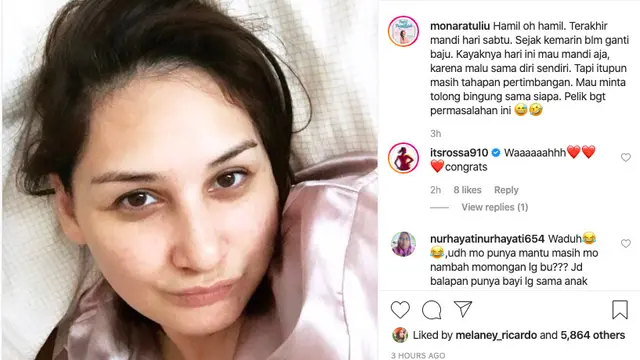 Unggahan Mona Ratuliu