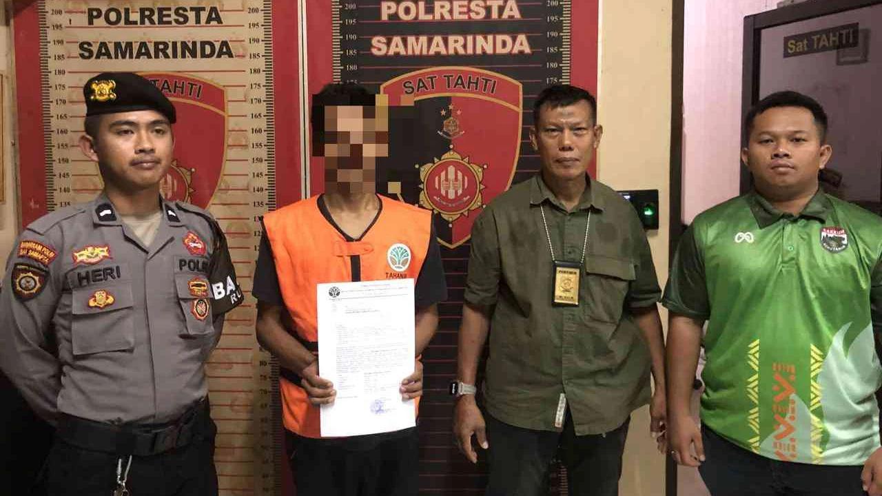 Gakkum Kehutanan Amankan Buronan Tambang Ilegal di Kawasan Bukit Soeharto