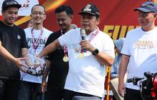 Acara Fun Run KPU, Pj Wali Kota Tangerang Imbau Ajak Pendukung Sosialisasi Paslon dengan Bijak & Positif
